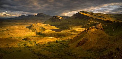 Trotternish sunset by Wojciech Kruczynski