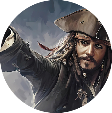 Pirates of the Caribbean Johnny Depp van Vina Hayum