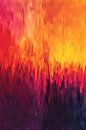 **Abstract colourful flames in modern art** by Art & Soul Creations thumbnail