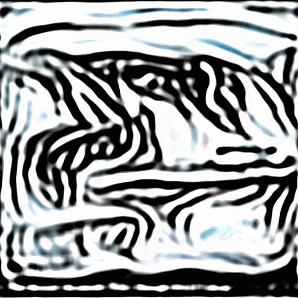 Abstract Inspiratie LXXXIII van Maurice Dawson