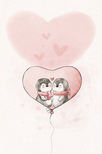 Pingouin amoureux