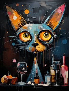 Hallo Kitty | surreal von Eva Lee