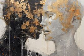 Schilderij Infinite Whispers | Vriendschap van Blikvanger Schilderijen