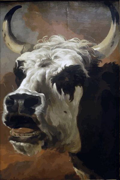 Tête de bœuf de Jan Asselijn. par Frank Zuidam