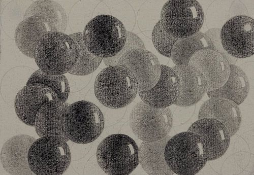 Vormen zweven in de ruimte