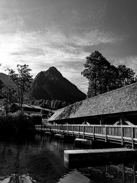 Bridge at Königssee by Patrick van Lion