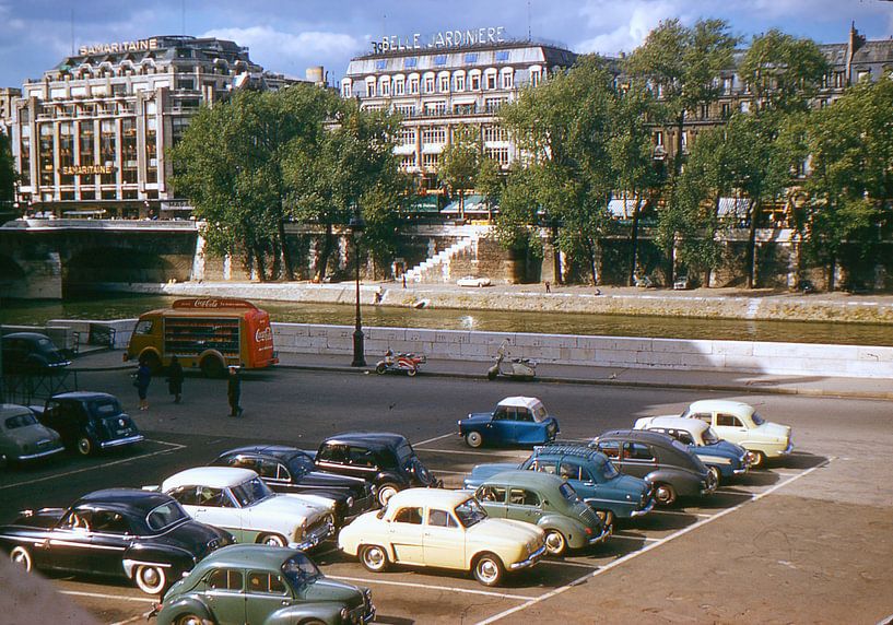 Vintage foto 1957 Parijs van Jaap Ros