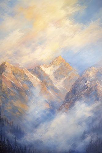 Stubai mountain landscape