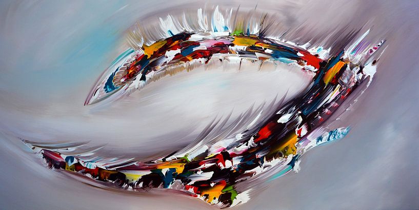 Colorful Touch by Gena Theheartofart