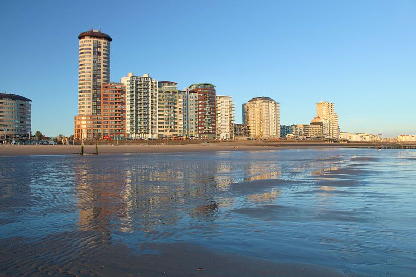 Boulevard Vlissingen, Reflection, High-rise, by Jos Wielemaker