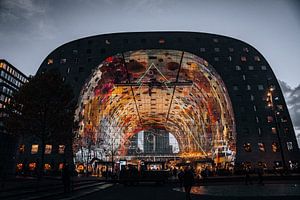 Markthal in kerstsferen van Cedric Hoogendoorn