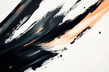 Dynamics of colours - expressive dance by Poster Art Shop