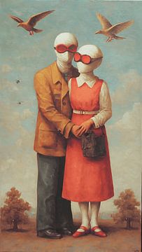 Romantisch droomlandschap op Valentijnsdag