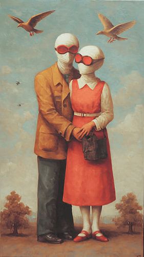 Romantisch droomlandschap op Valentijnsdag