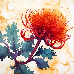 Aquarell-Blumen