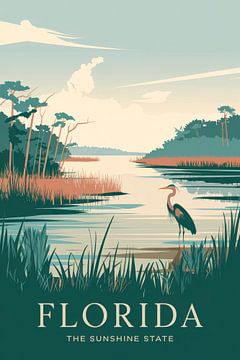 Florida by Poster Art Shop