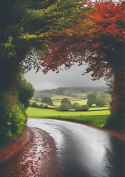 English road by Wendy Wallet