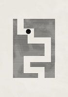 Minimalistisch doolhof