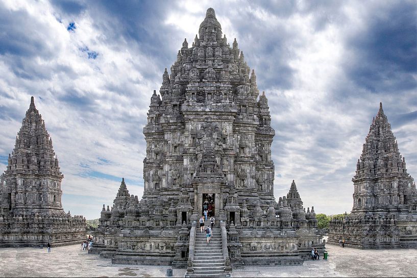 Prambanan  - Yogjakarta by Dries van Assen