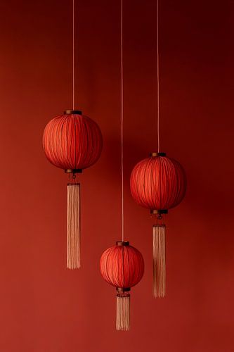 Chinese papieren lampions