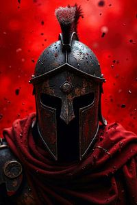 Fantasy Wall Art: FERROX - A Roman Warrior in Total Inferno