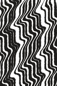 Noir et blanc - Abstrait