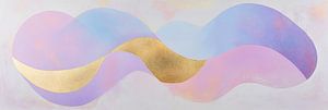 Pastell-Wellen | Pastell-Wellen Kunst