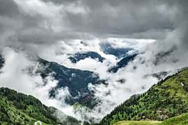 Berglandschaft in der Nähe des Passo Giau in den Dolomiten von Sjoerd van der Wal Fotografie