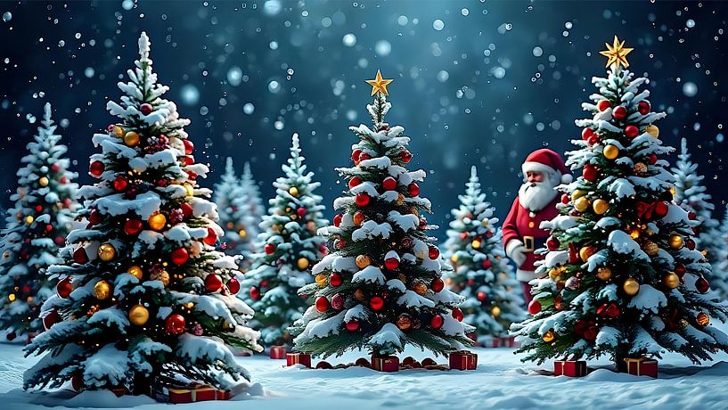 Magic lights tree by Jean Pierre