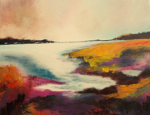 Abstrakte Meereslandschaft