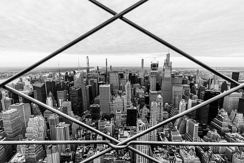 Uitzicht Manhattan New York vanaf het Empire State building