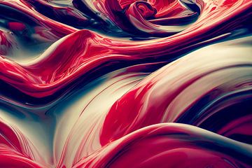 abstracte rode rookachtergrond, kunstillustratie van Animaflora PicsStock