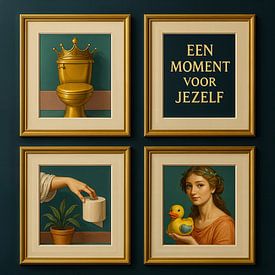 Pensée du Trône - Un moment pour soi sur Moonheart Artworks