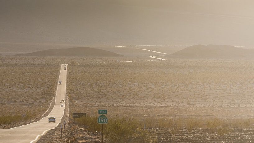 Death Valley - Autobahn CA-190 von Keesnan Dogger Fotografie