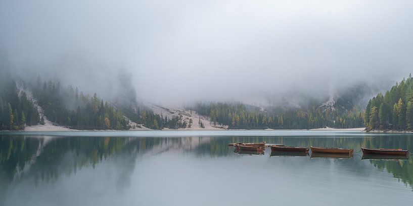 Lago di Braies van Frans van der Boom