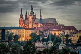 Hradschin in Prague by Jan Schuler