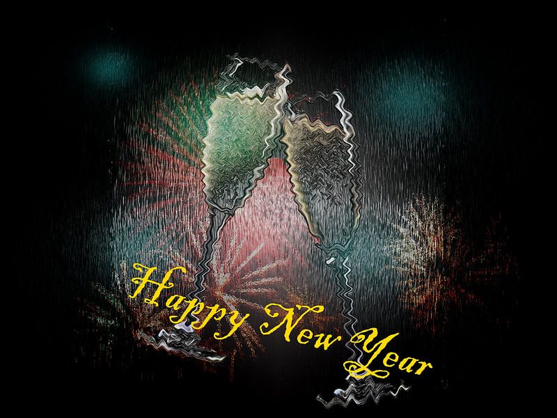 The year begins with champagne by Photoart-Naegele
