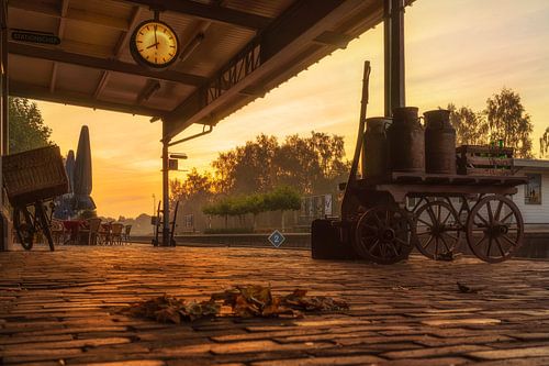 Lever de soleil à la station de Simpelveld