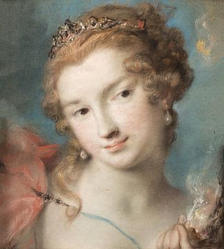 Vuur: Allegorie van de vier elementen, Rosalba Carriera