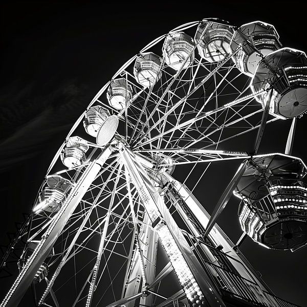 Riesenrad-Rhythmus - Jahrmarktsspaß in der Luft von Karina Brouwer