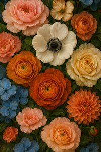 Blumenpracht - ein Fest der Farben und Texturen