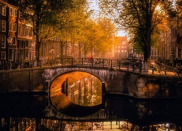 Early morning in Amsterdam van Georgios Kossieris