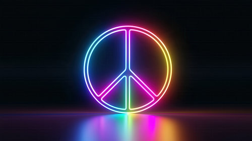 Neon Peace Panorama