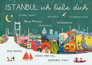 Istanbul – ich liebe dich van Green Nest