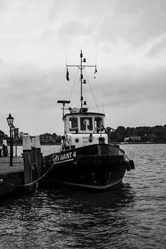 Sleepboot En Avant 4 aan de kade van Dordrecht van scheepskijkerhavenfotografie