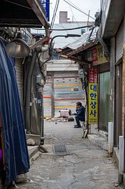 Street Photographie in Seoul.
