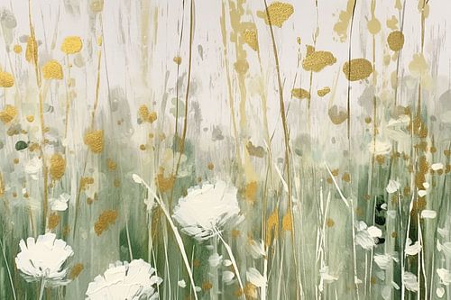 Peinture vert-or sur La collection ARTEO