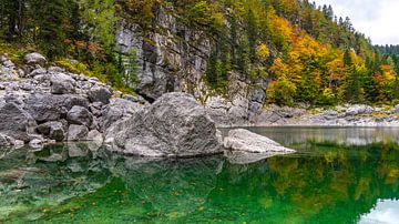 Black Lake in Triglav Nationaal Park, Slovenië
