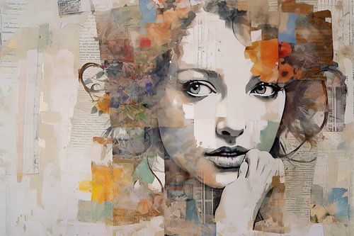 Elena | Portrait Gemischte Medien