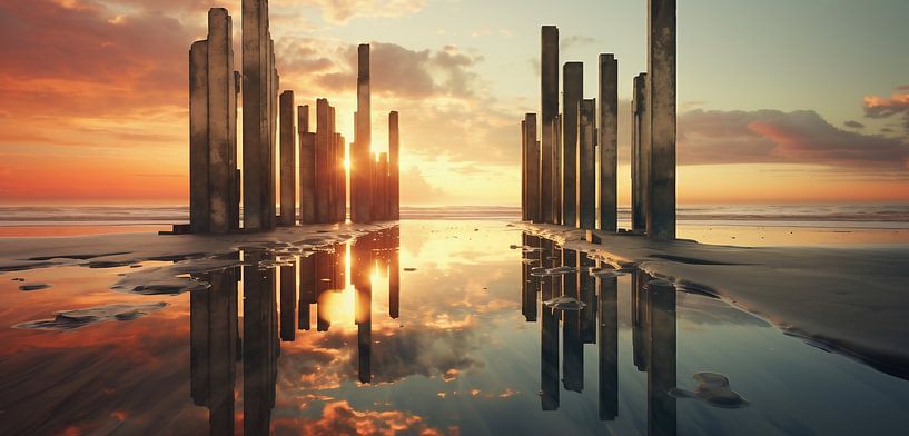 Goldene Stunde von fernlichtsicht